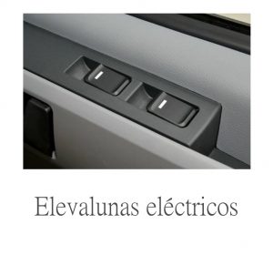 cristales eléctricos en una furgoneta maxus